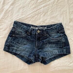 Y2k denim shorts